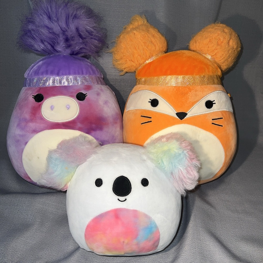 Squishmallows Mallora Fox Rosie Pig Willow Pegasus‎ Squish Doo 6" Plush